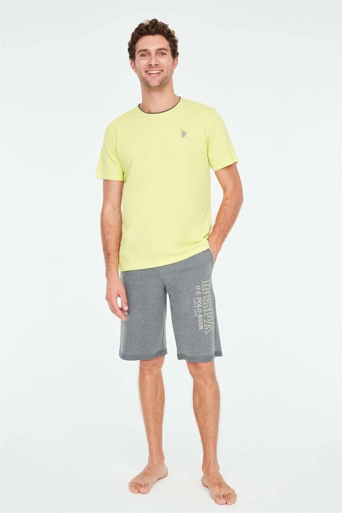 U.S. Polo Assn. U.S. Polo Assn. 18676 Men s Neon Yellow T shirt
