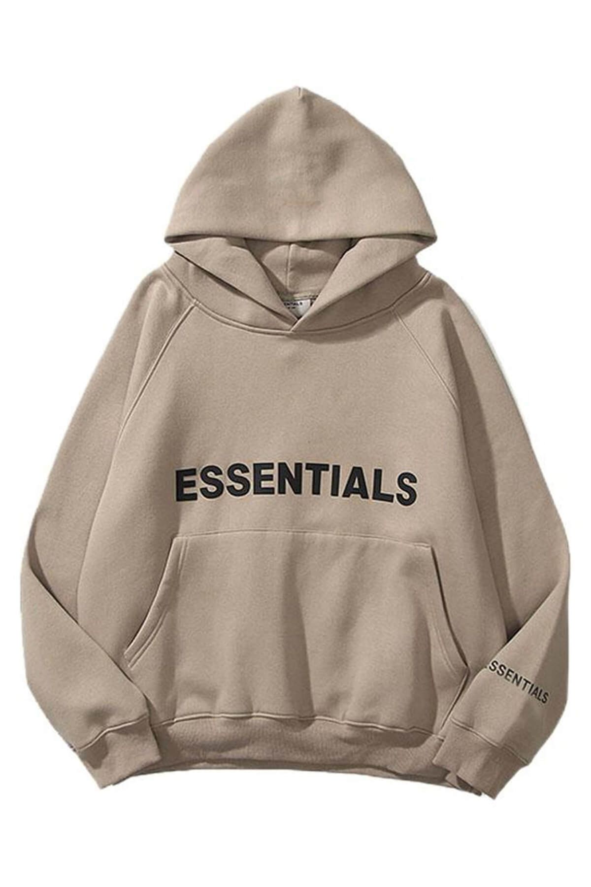 Essentials stone hoodie deals