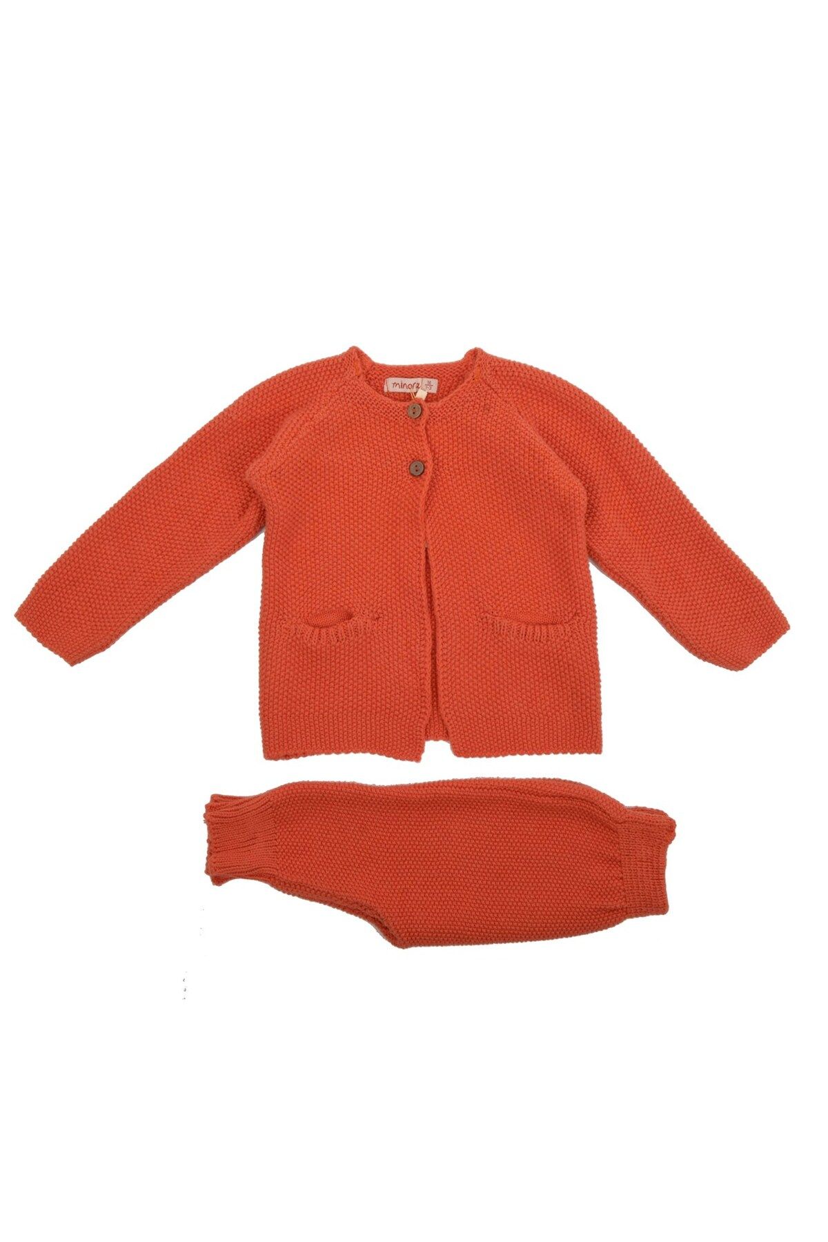 Orange shop baby cardigan