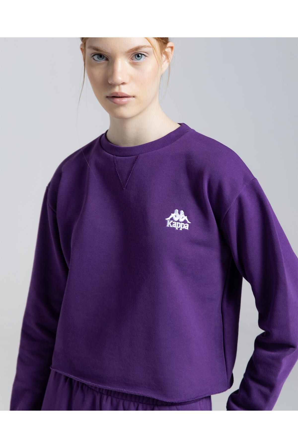 Purple kappa sweater hot sale