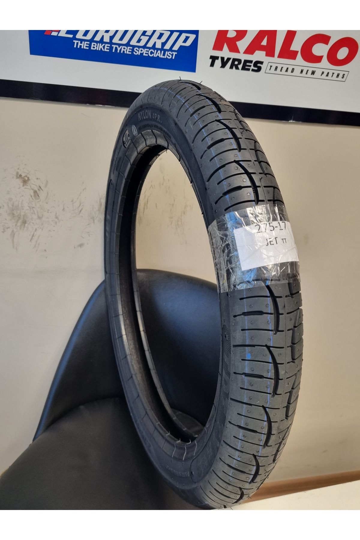TDT TYRES 275-17 TT (TUBETYPE - İÇ LASTİKLİ TİP) MOTOSİKLET LASTİĞİ JET