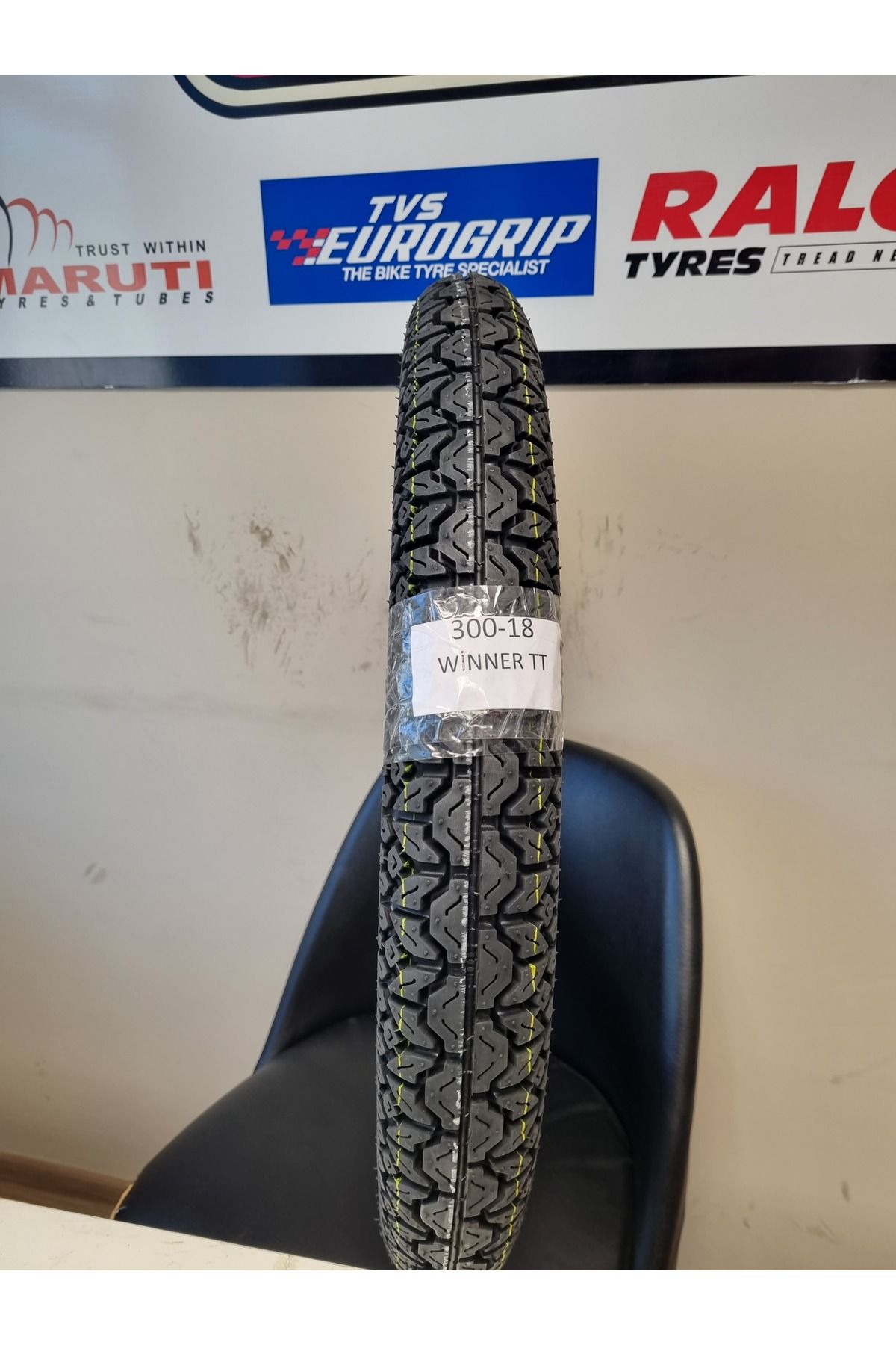 TDT TYRES 300-18 TT (TUBETYPE - İÇ LASTİKLİ TİP) MOTOSİKLET LASTİĞİ WİNNER