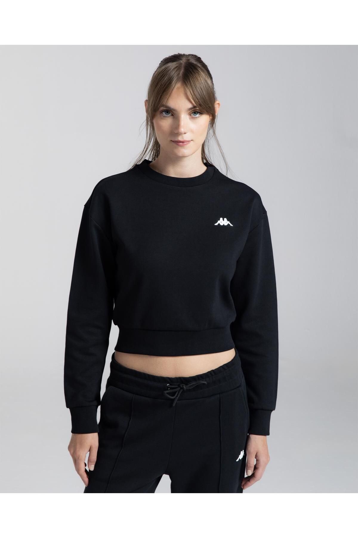 Kappa clearance cropped sweatshirt