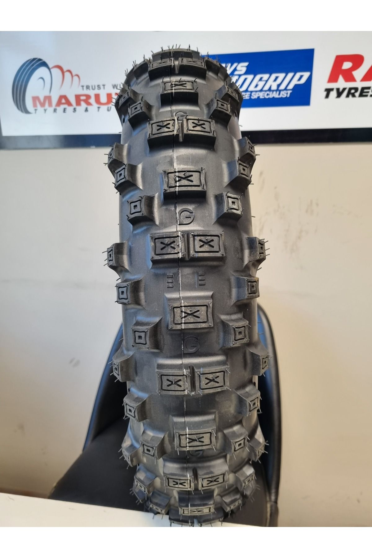TDT TYRES 460-18 TT (TUBETYPE - İÇ LASTİKLİ TİP) MOTOSİKLET LASTİĞİ, KAWASAKİ KLX250 TERRAİN6