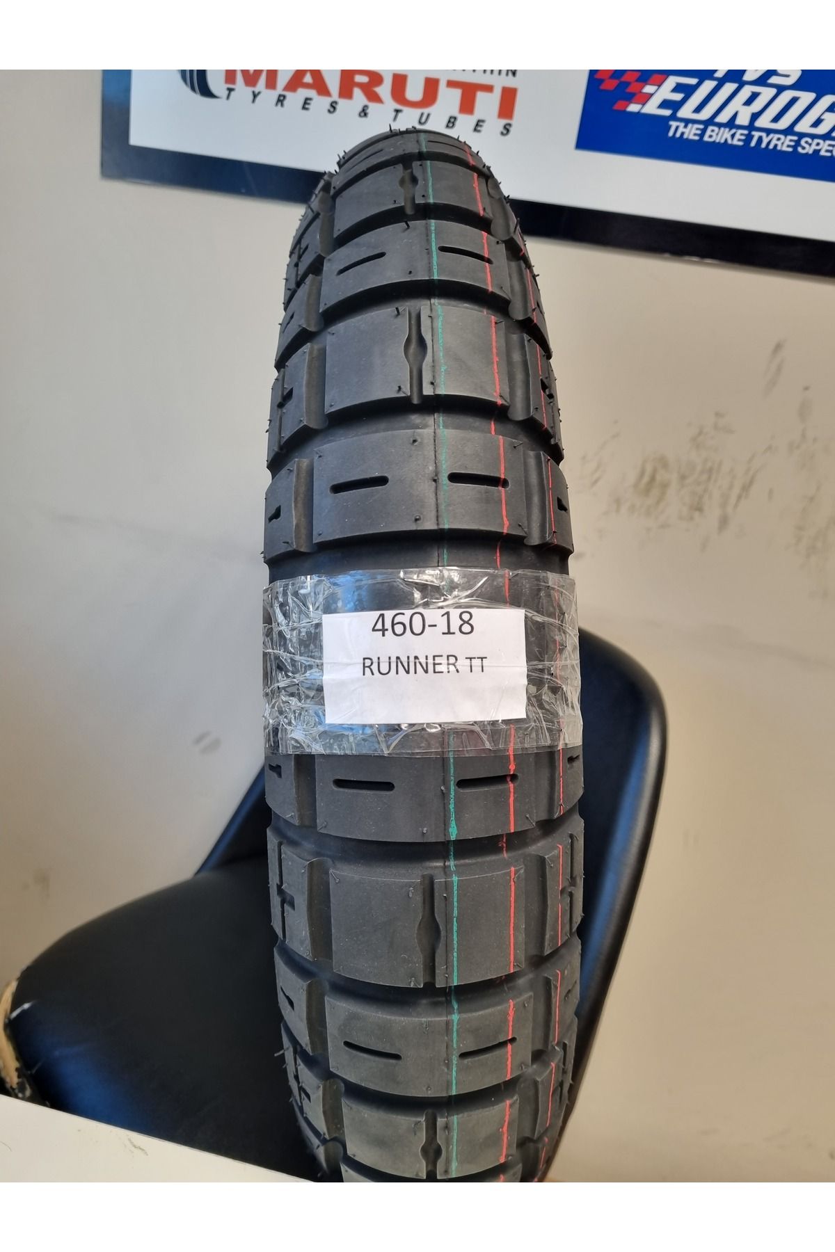 TDT TYRES 460-18 TT (TUBETYPE - İÇ LASTİKLİ TİP) MOTOSİKLET LASTİĞİ RUNNER1