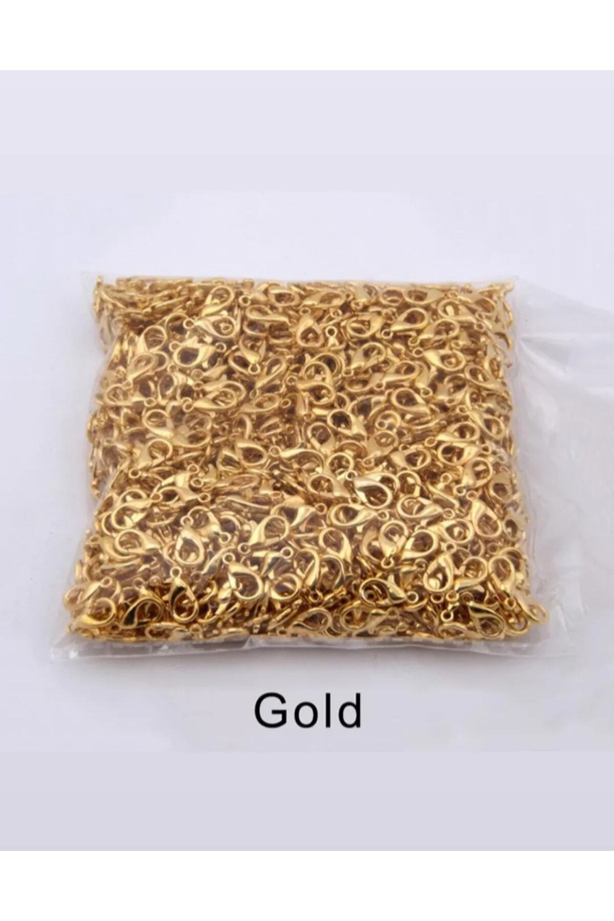 1000 Pcs Gold Parrot Clips