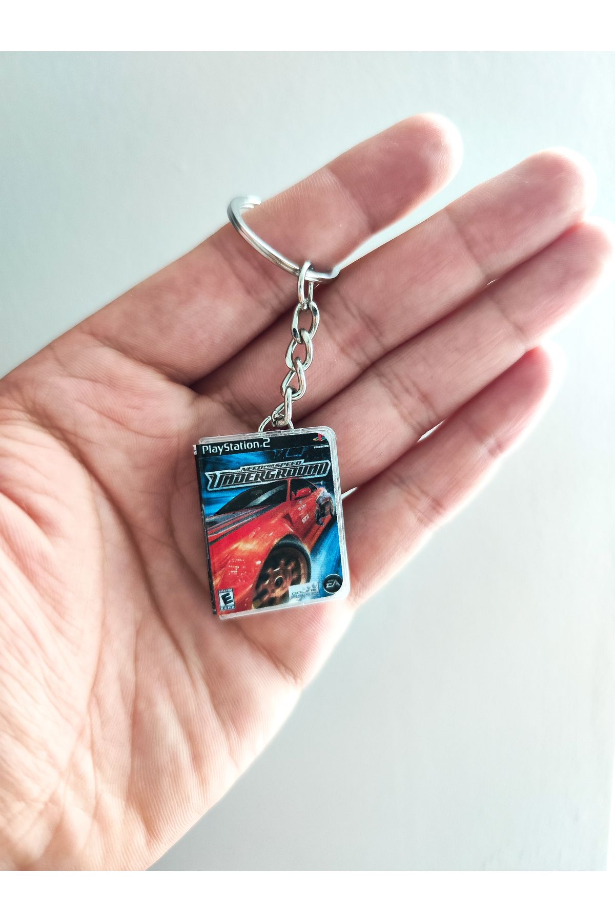 Cosmic Star-Need For Speed Underground Ps2 Miniature Game Box Keychain 3