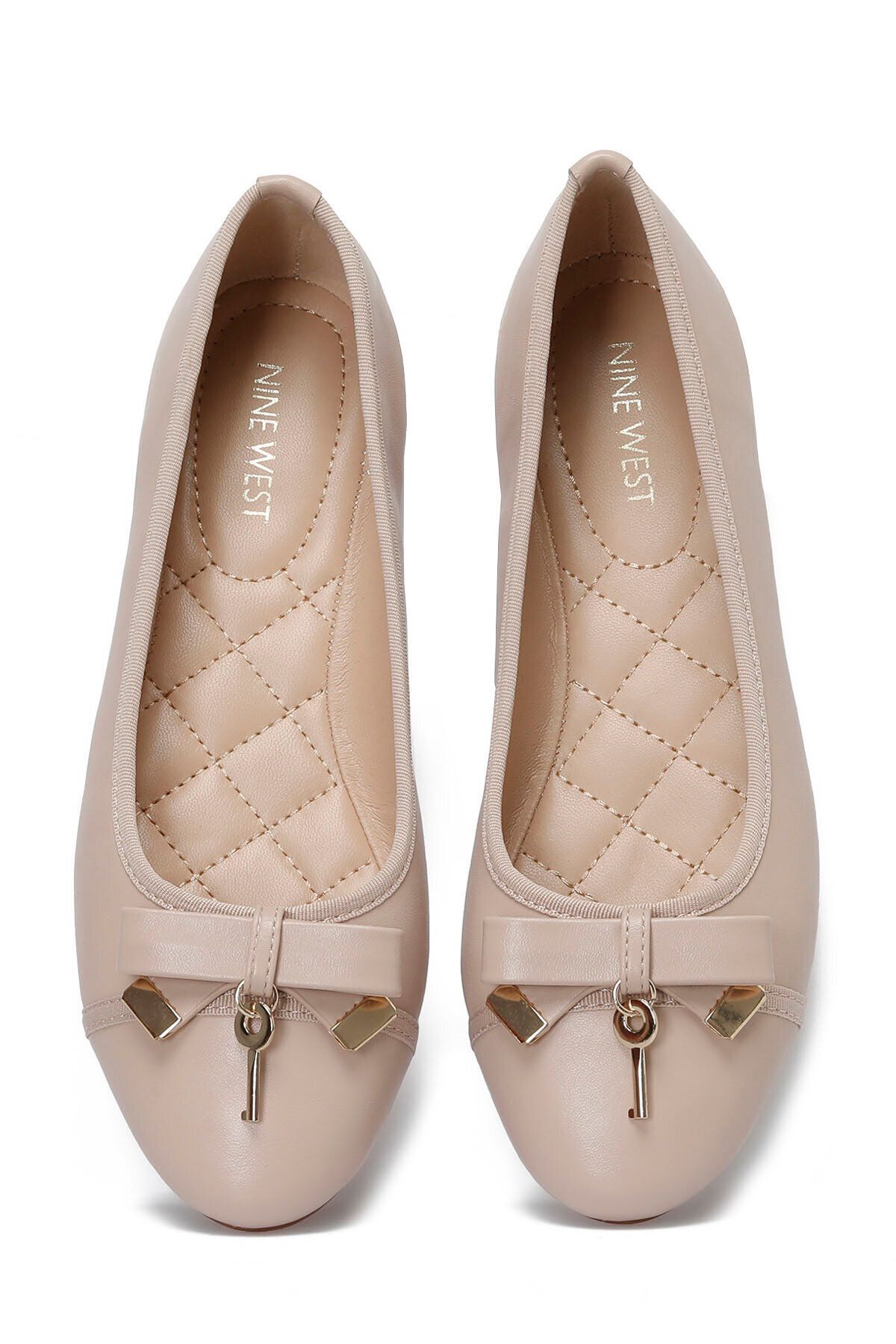Nine west beige flats online