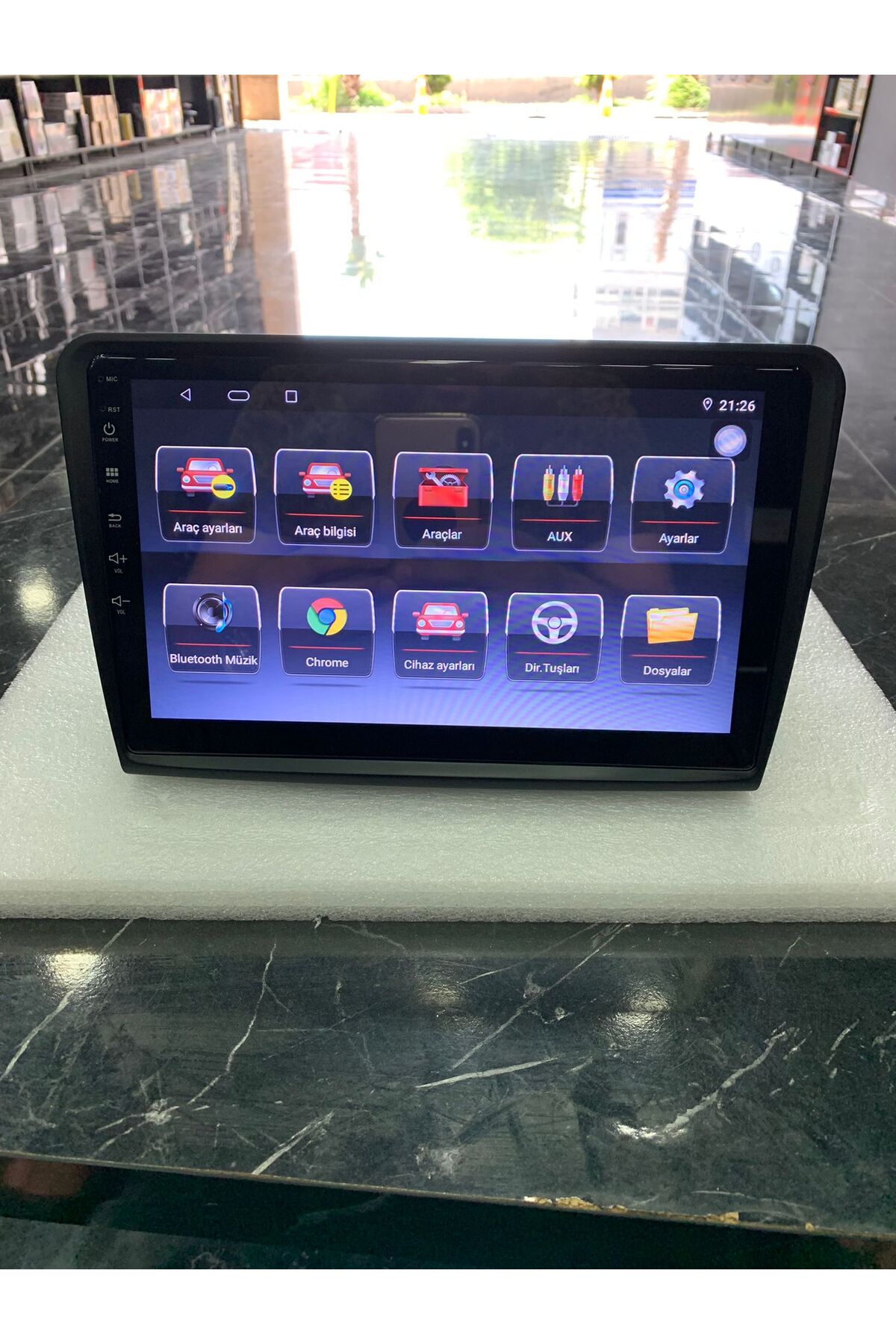 NAVSONİC CİTRÖEN C5 2010-2018 ANDROİD MULTİMEDİA NAVİGASYON 4GB RAM ...