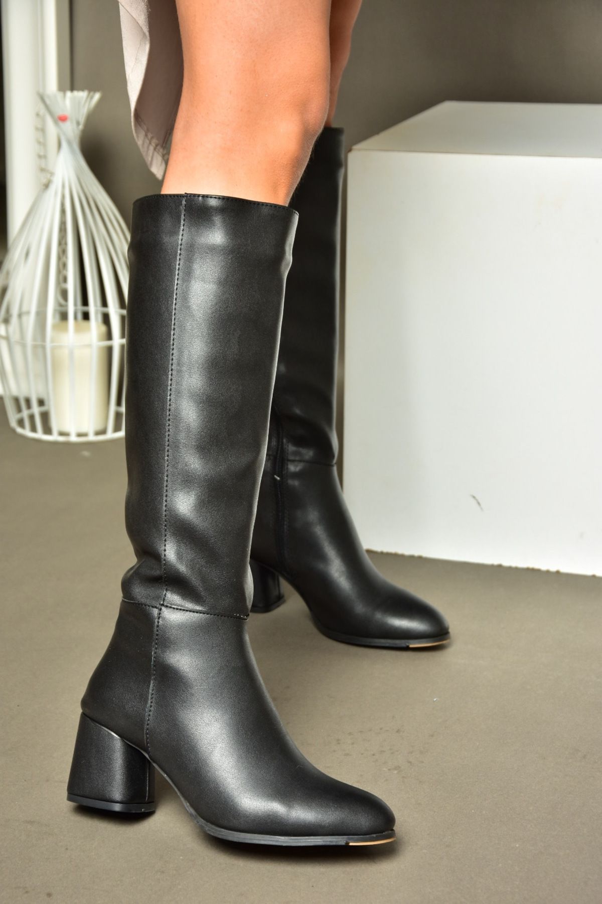 Fox Shoes Black Women s Boots J848300109 Trendyol