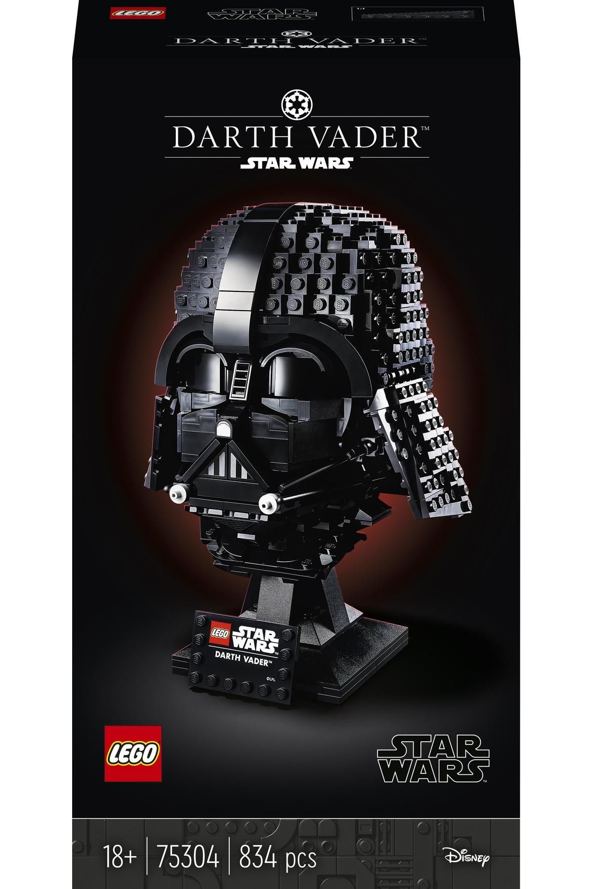 LEGO لگو کلاه ایمنی دارت ویدر 75304 جنگ ستارگان کلکسیونی و نمایشی (834 عدد)