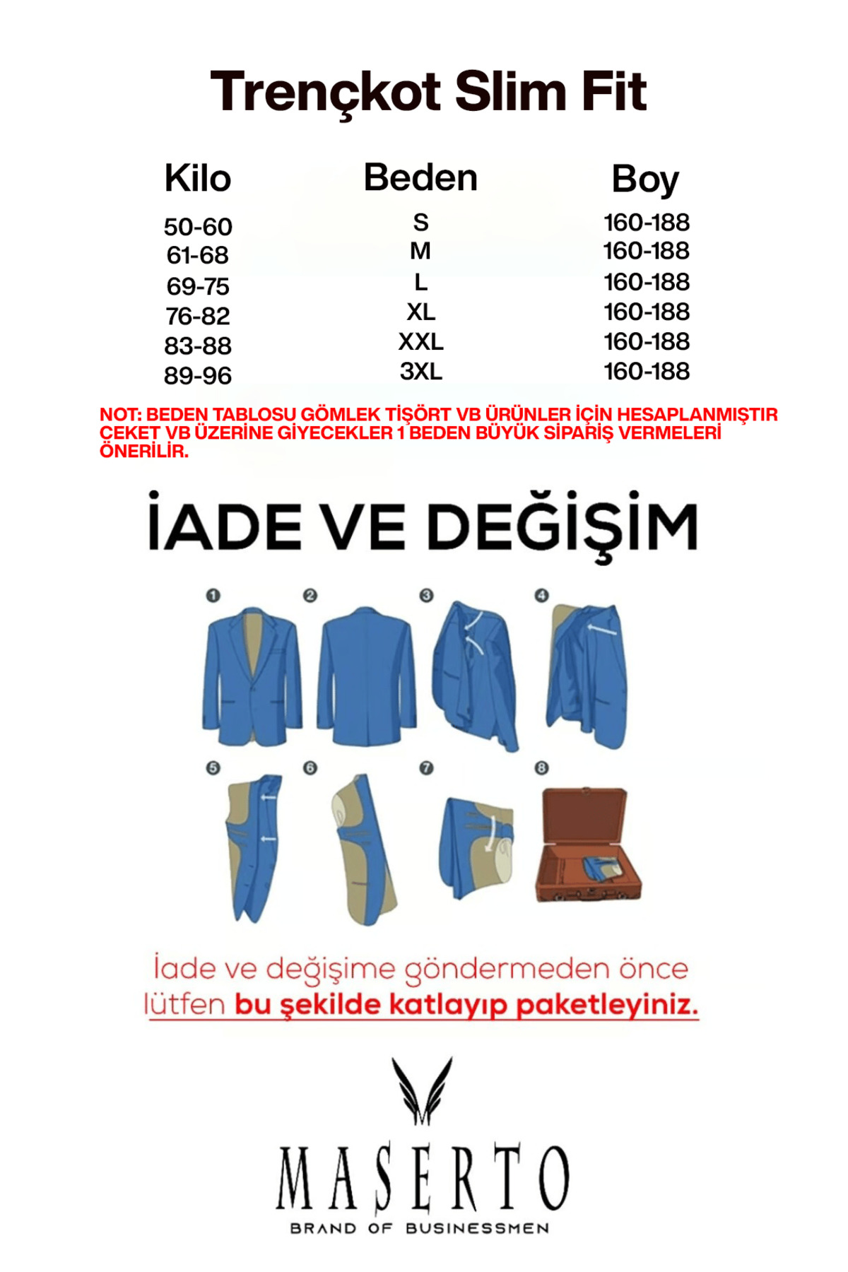 MASERTO Erkek Açık Kahve Slim Fit Kısa Model Trençkot görsel 6