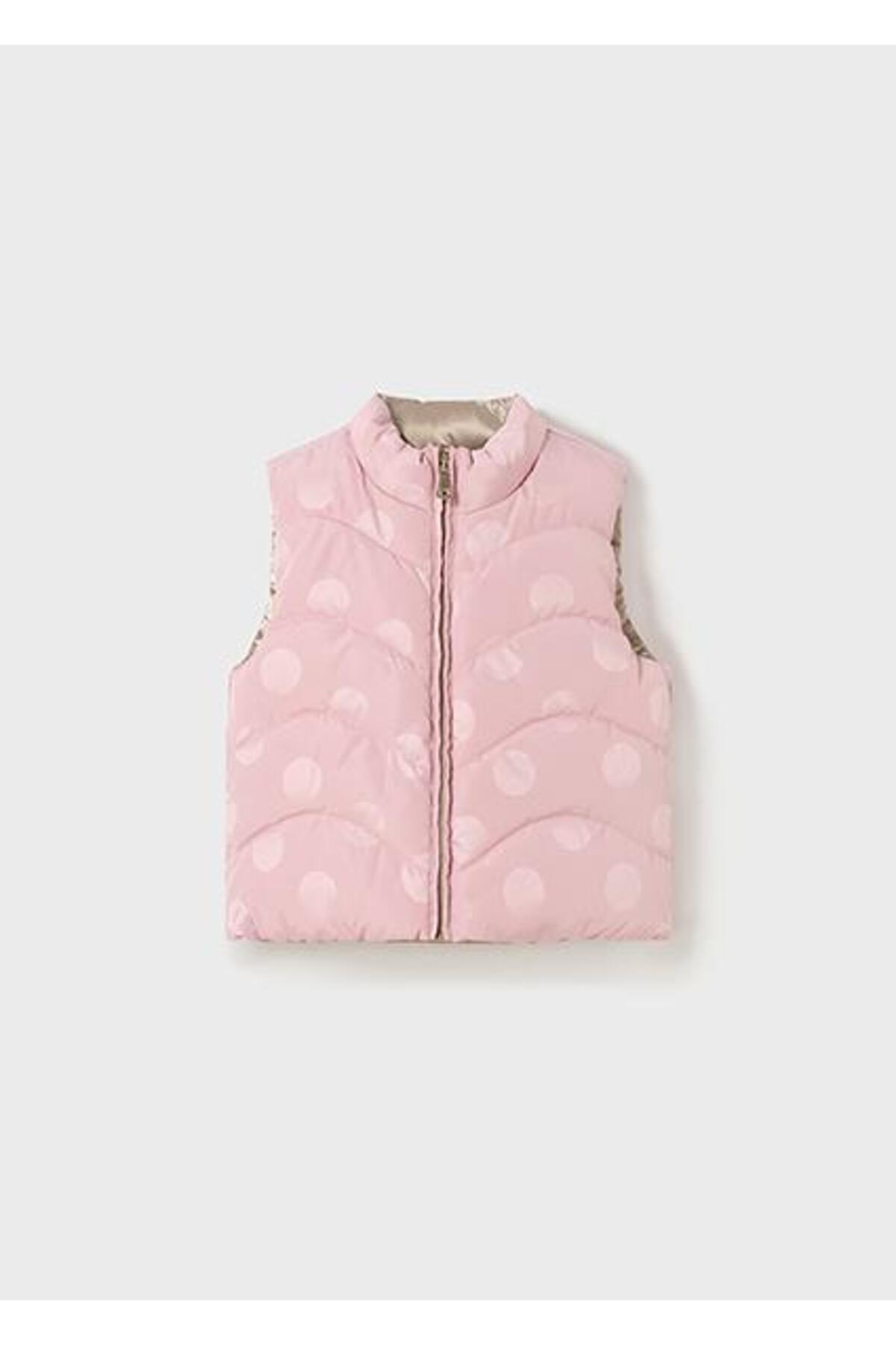 Mayoral Kız Bebek Kahverengi Yelek Çift Yüzlü fotoğrafı 3 (önizleme)