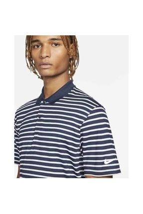 Nike Men s Obsidian White Dri FIT Victory Stripe Polo Fiyat Yorumlar Trendyol