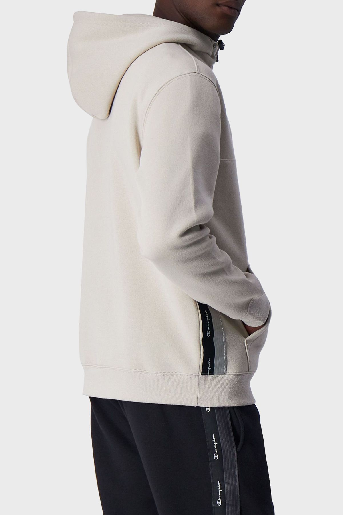 Champion fleece hooded sales jacket