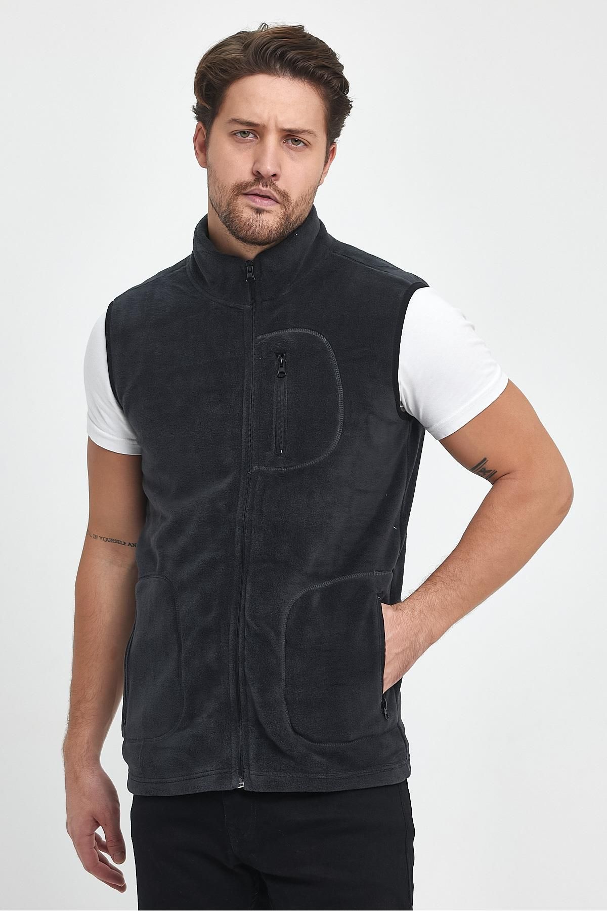 Vest and polo store shirt