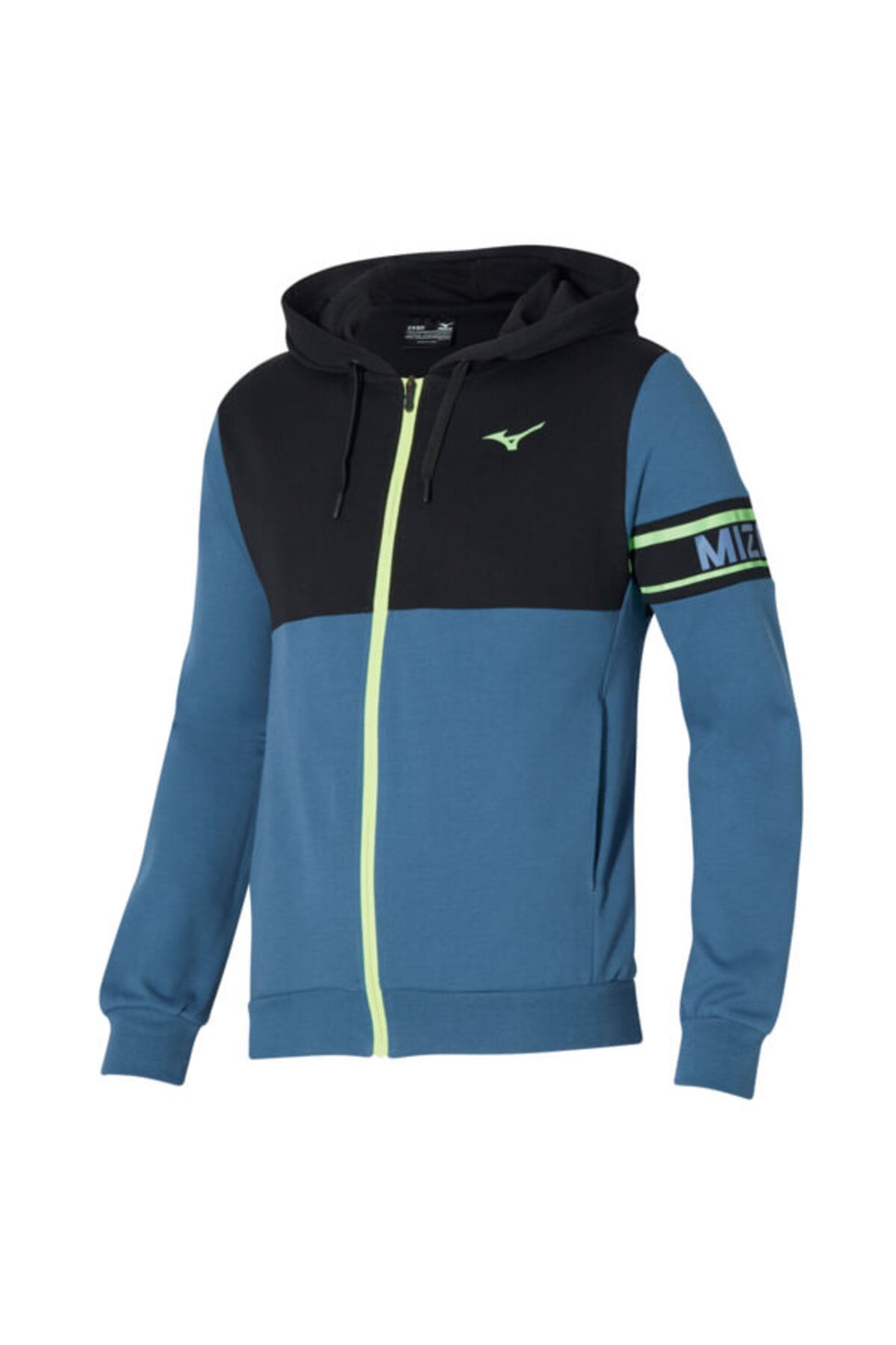 Mizuno Sweat Jacket Мужская толстовка синяя K2GCA00321