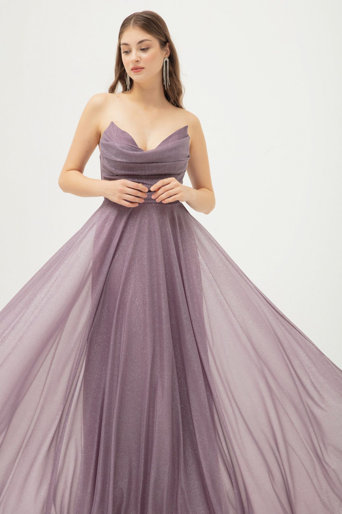 Glitter outlet evening dress