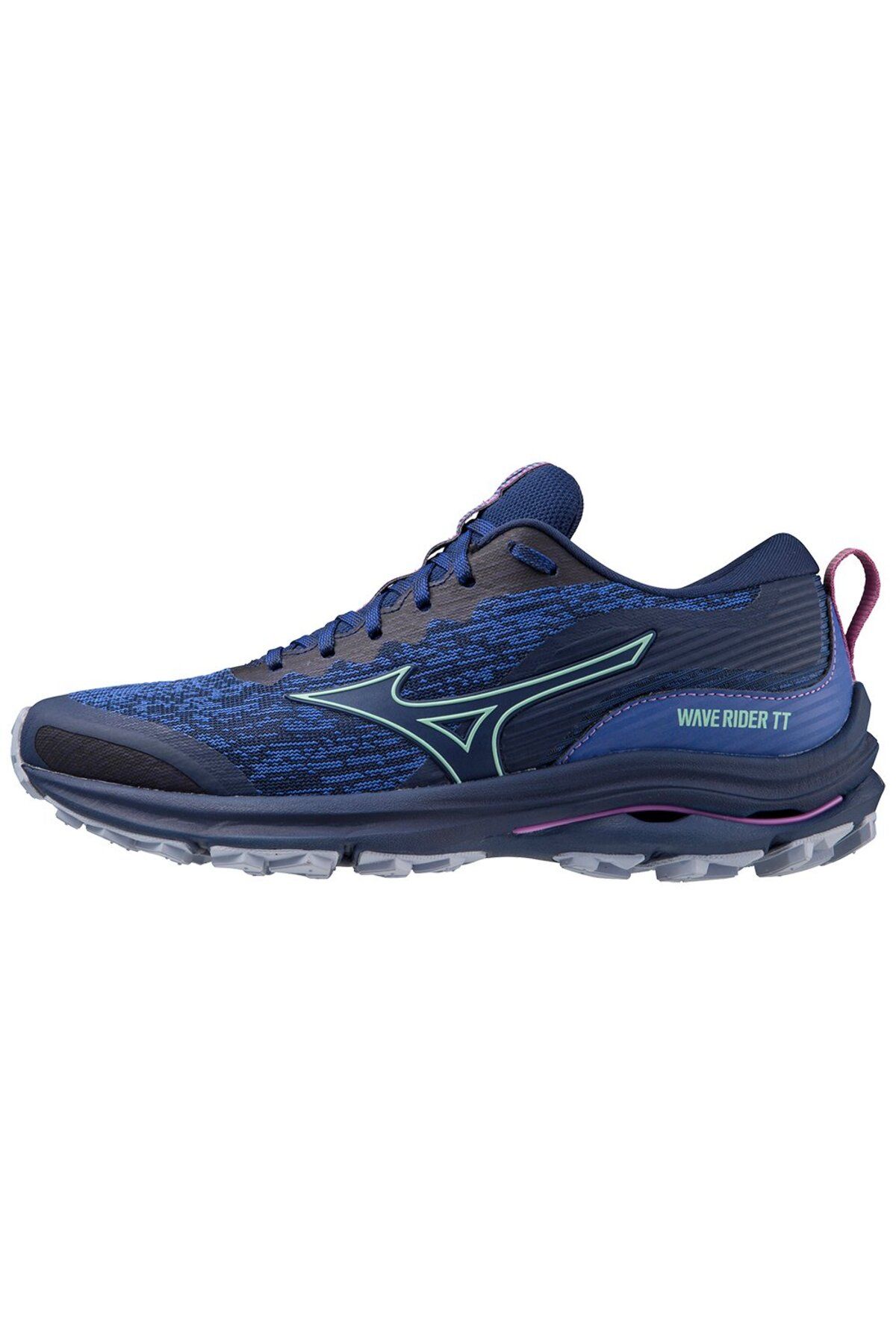 Женские кроссовки Mizuno Wave Rider TT синие J1GD223221