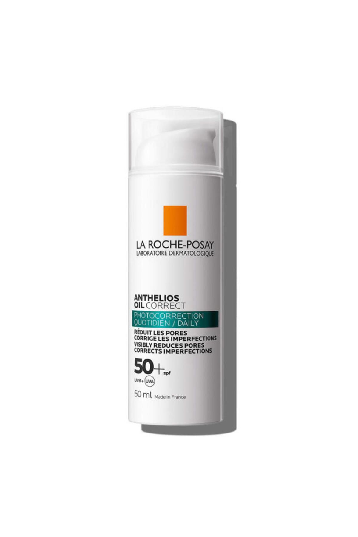 کرم ضد آفتاب با SPF 50 روغن آنتلیوس برای پوست های چرب و مستعد آکنه 50 میلی لیتر La Roche Posay