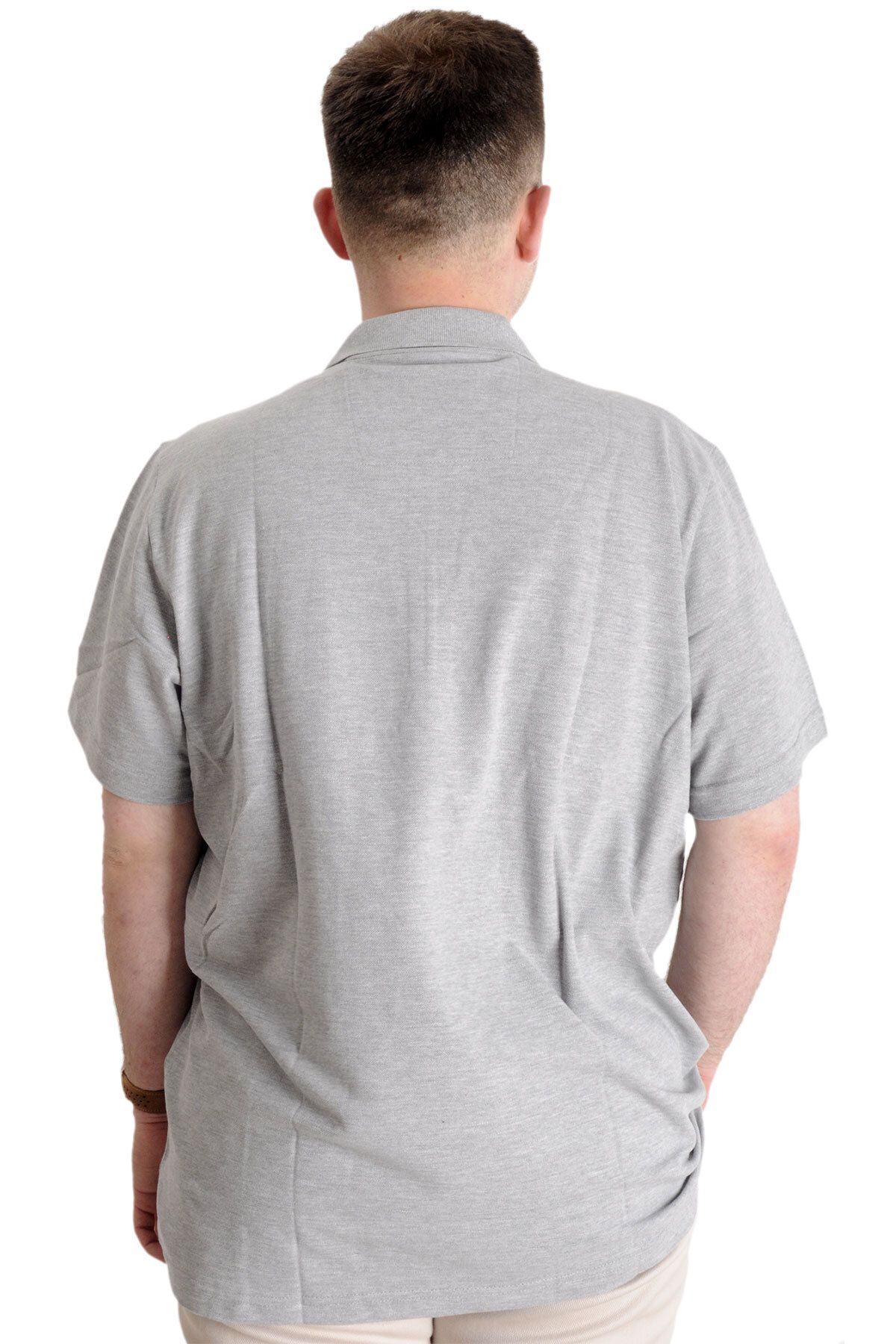 ModeXL-Ανδρικό μπλουζάκι Mode XL Plus Size Polo FRAGMENTED 23325 Grimelanj 4