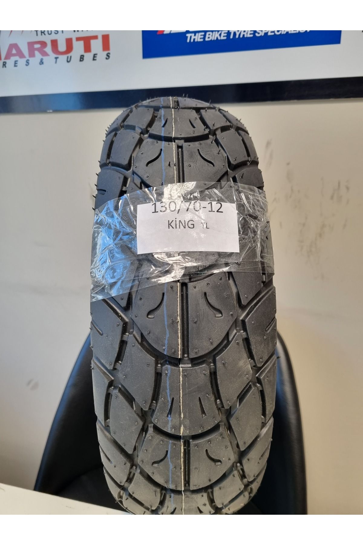 TDT TYRES 130/70-12 (TUBELESS - DUBLEKS) MOTOSİKLET LASTİĞİ KİNG3
