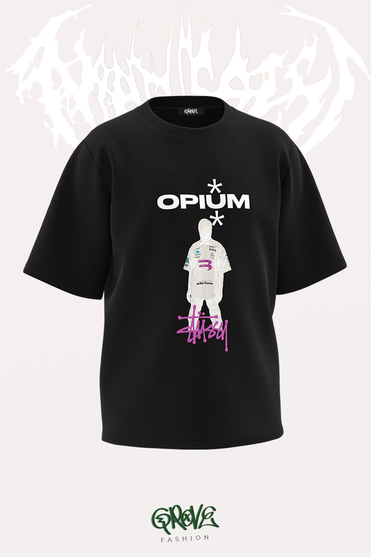 Grove Fashion Opium Playboi Carti Front Printed Unisex
