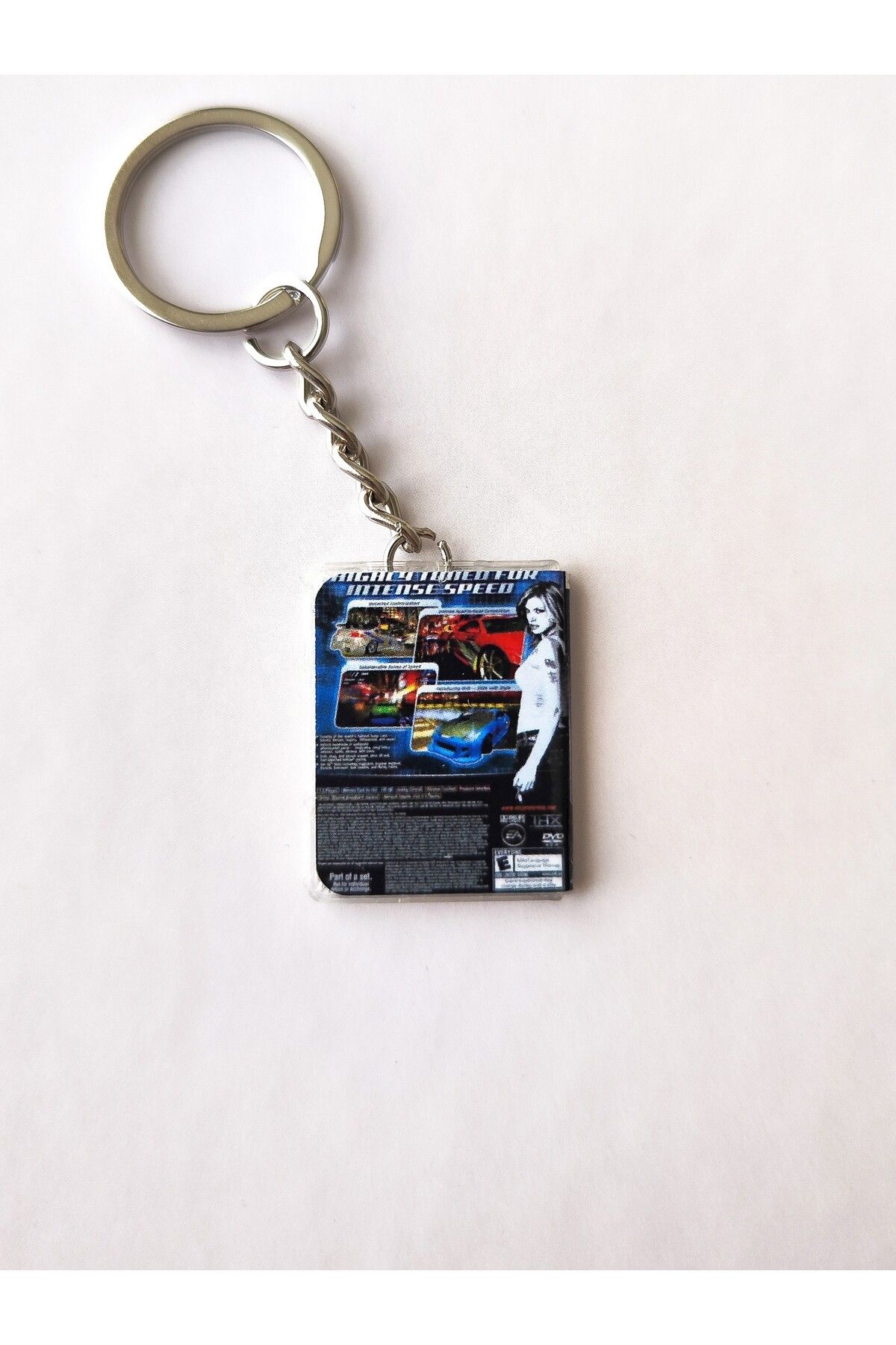 Cosmic Star-Need For Speed Underground Ps2 Miniature Game Box Keychain 2