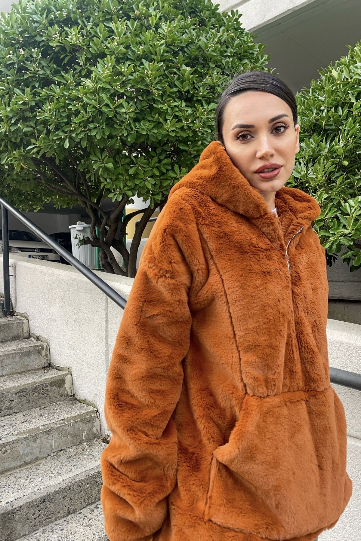 Kangaroo on sale fur coat