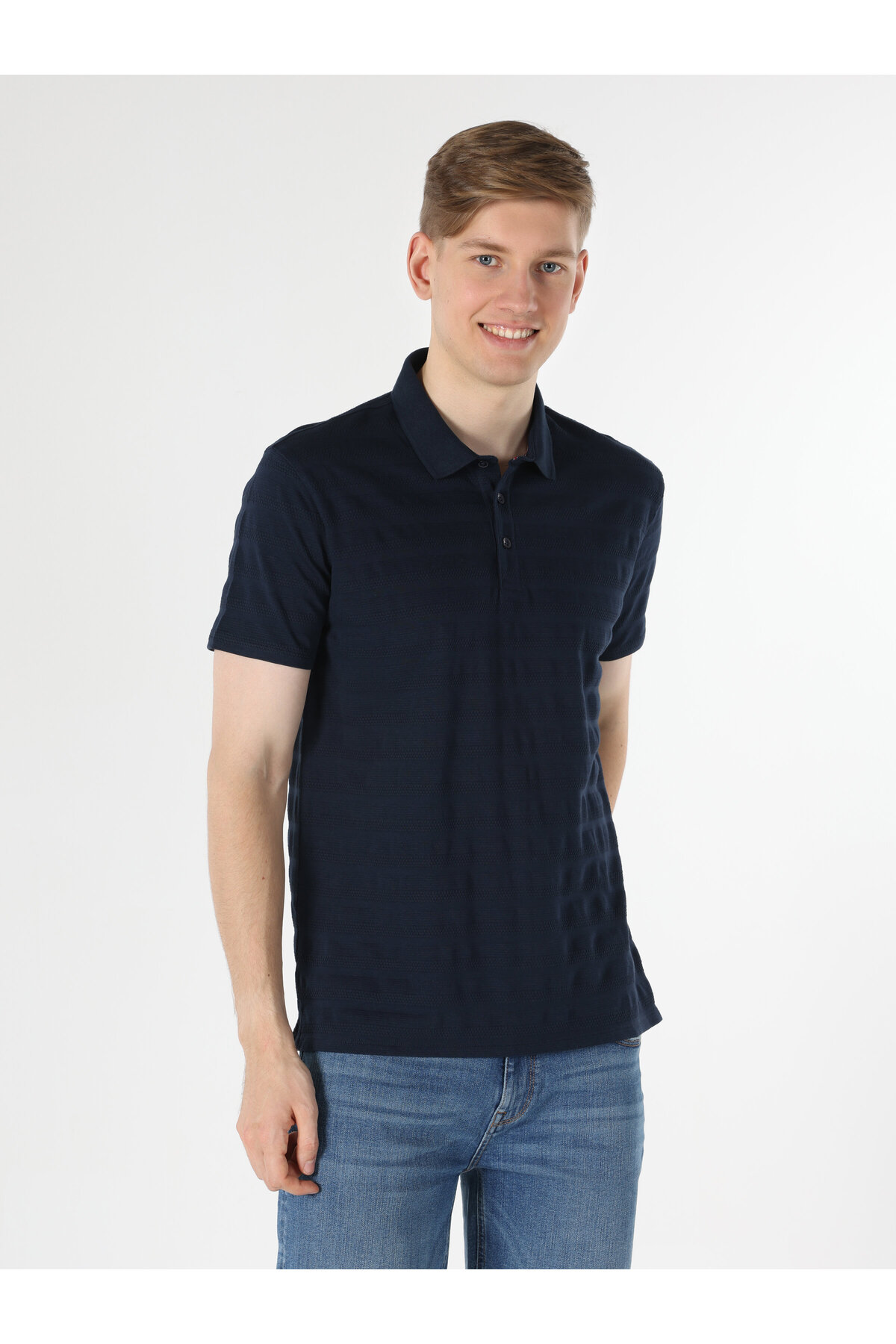 پولوشرت مردانه کولینز | .CL1063178_Q1.V2_NAV Colin’s - Image 3