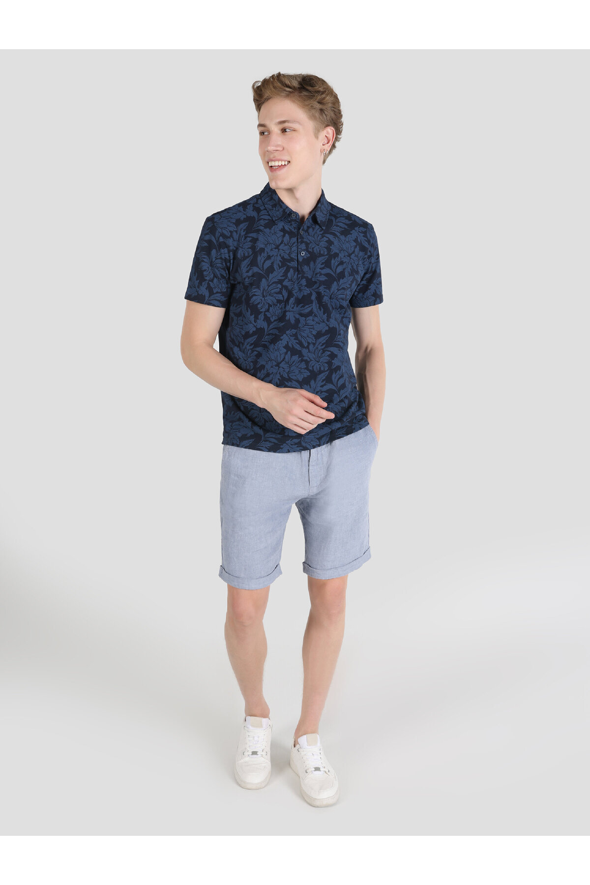 پولوشرت مردانه کولینز | .CL1063170_Q1.V1_NAV Colin’s - Image 3