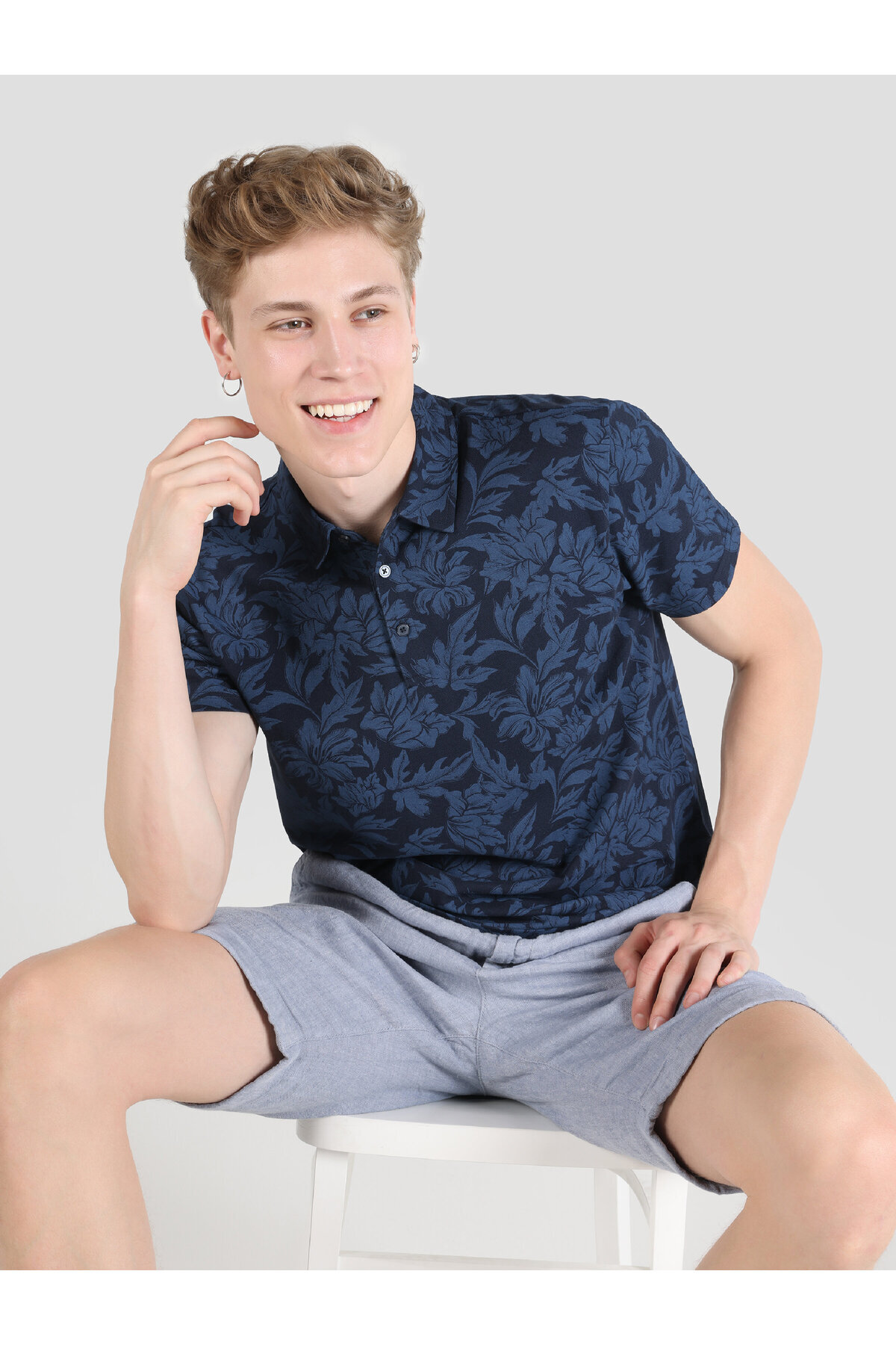 پولوشرت مردانه کولینز | .CL1063170_Q1.V1_NAV Colin’s - Image 4