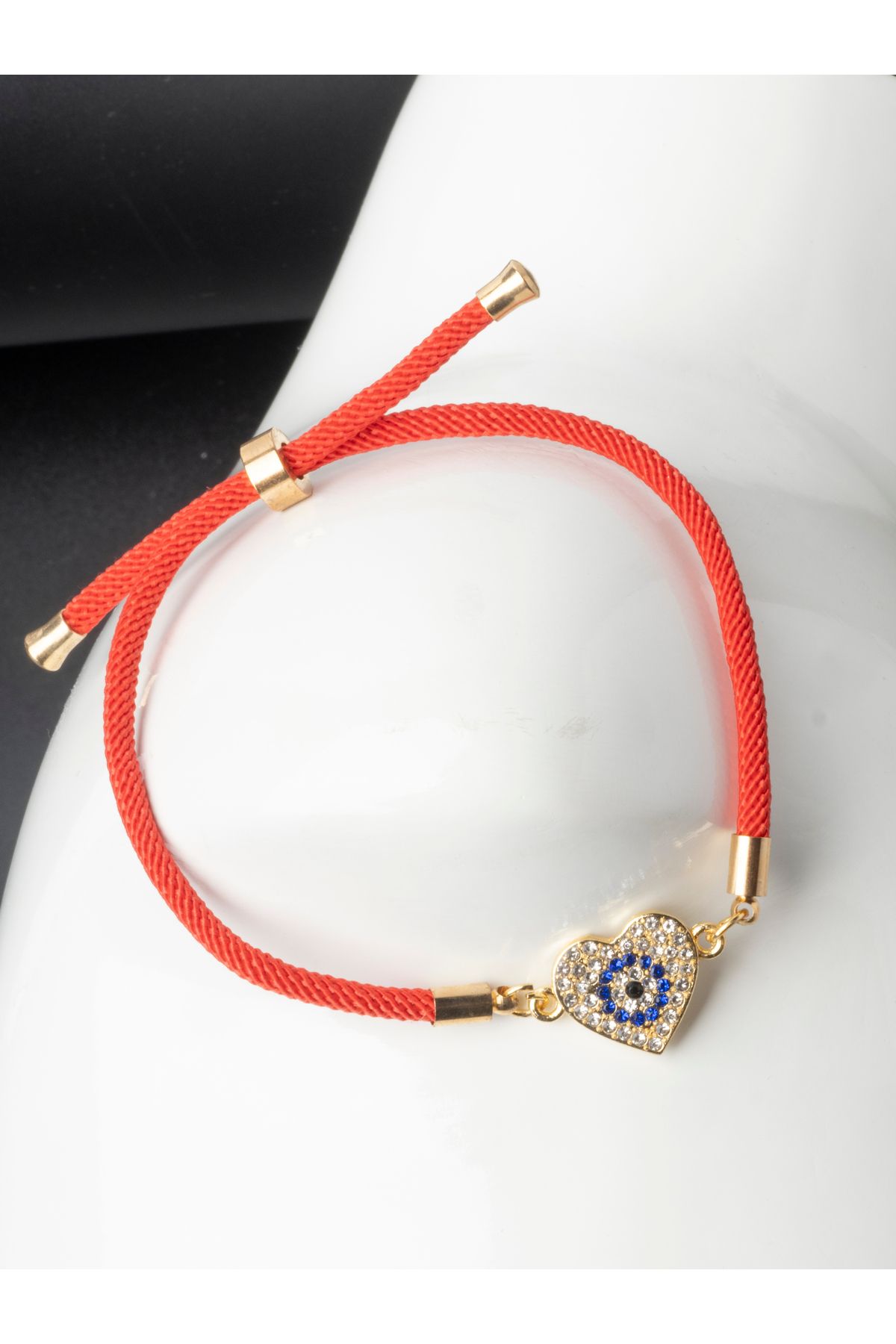 Red and shop gold bracelet