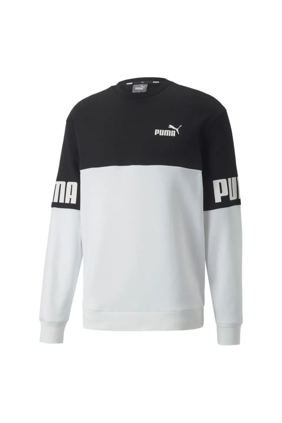 Puma black and white sweater clearance