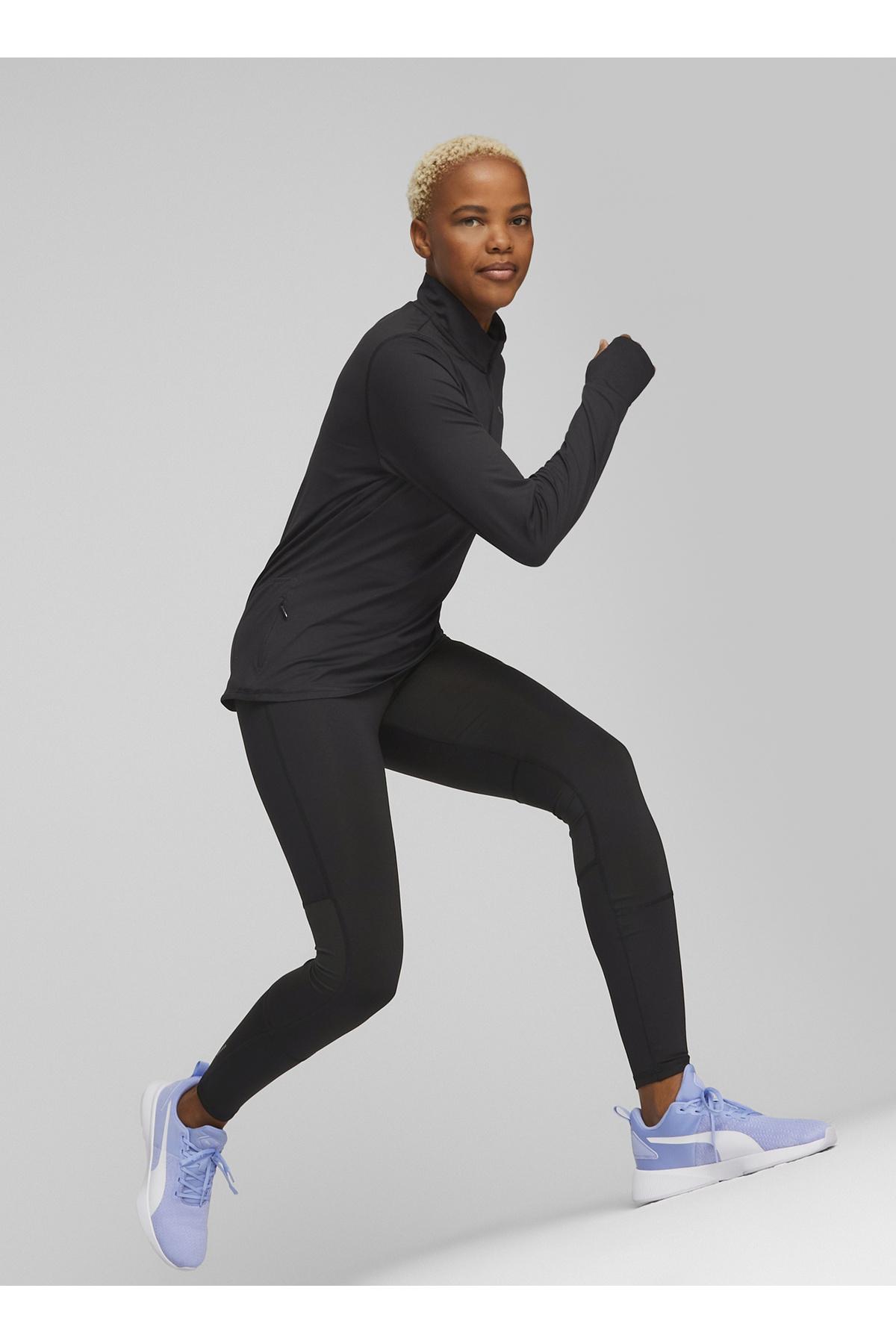 اسنیکر زنانه بنفش پوما | 5003095373 اورجینال - تصویر 2