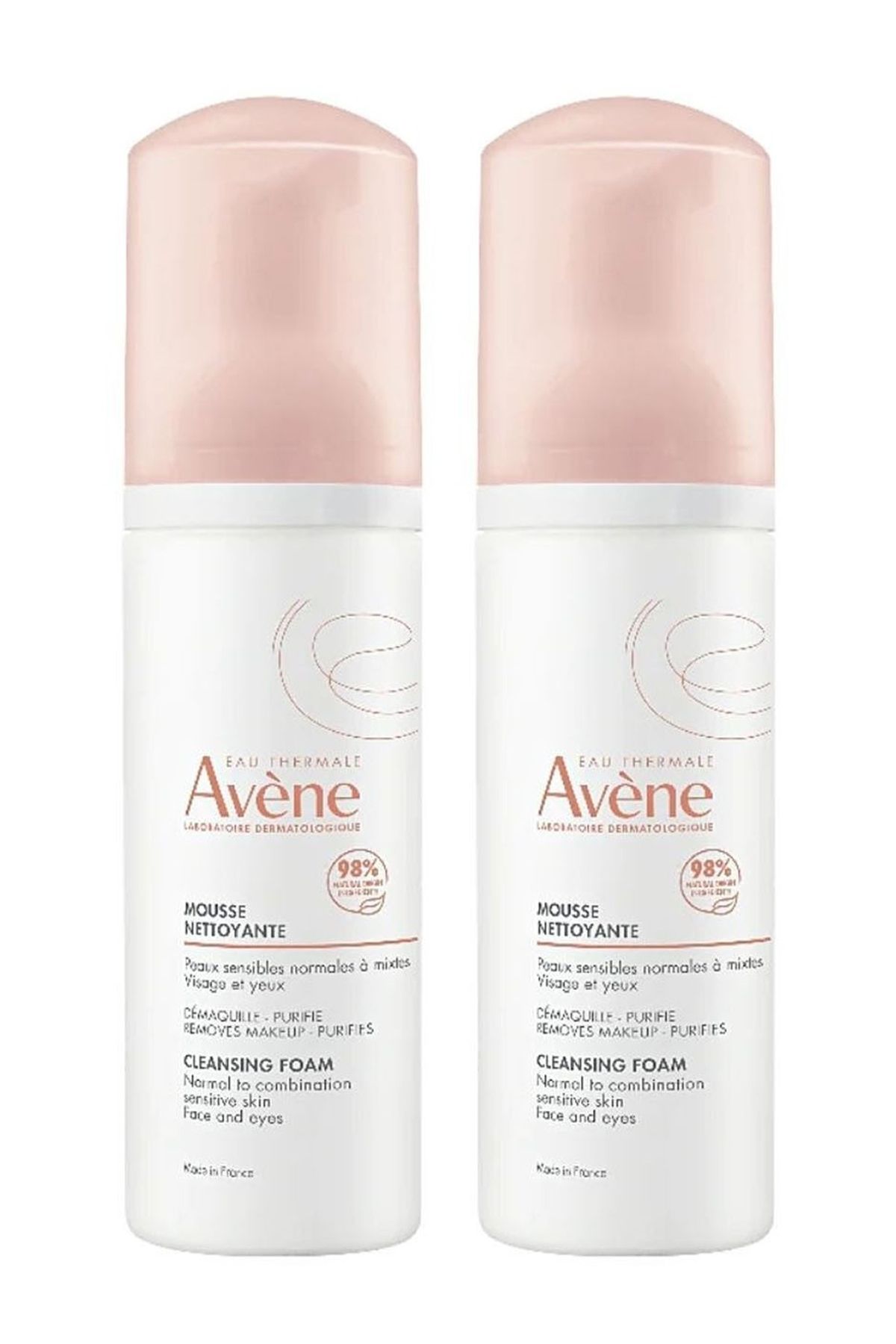Avene-Mousse Nettoyant Cleansing Foam 150 ml Cleansing Foam 2 Pack 1