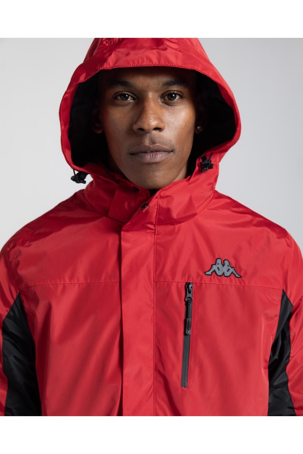 Red white and outlet blue kappa jacket