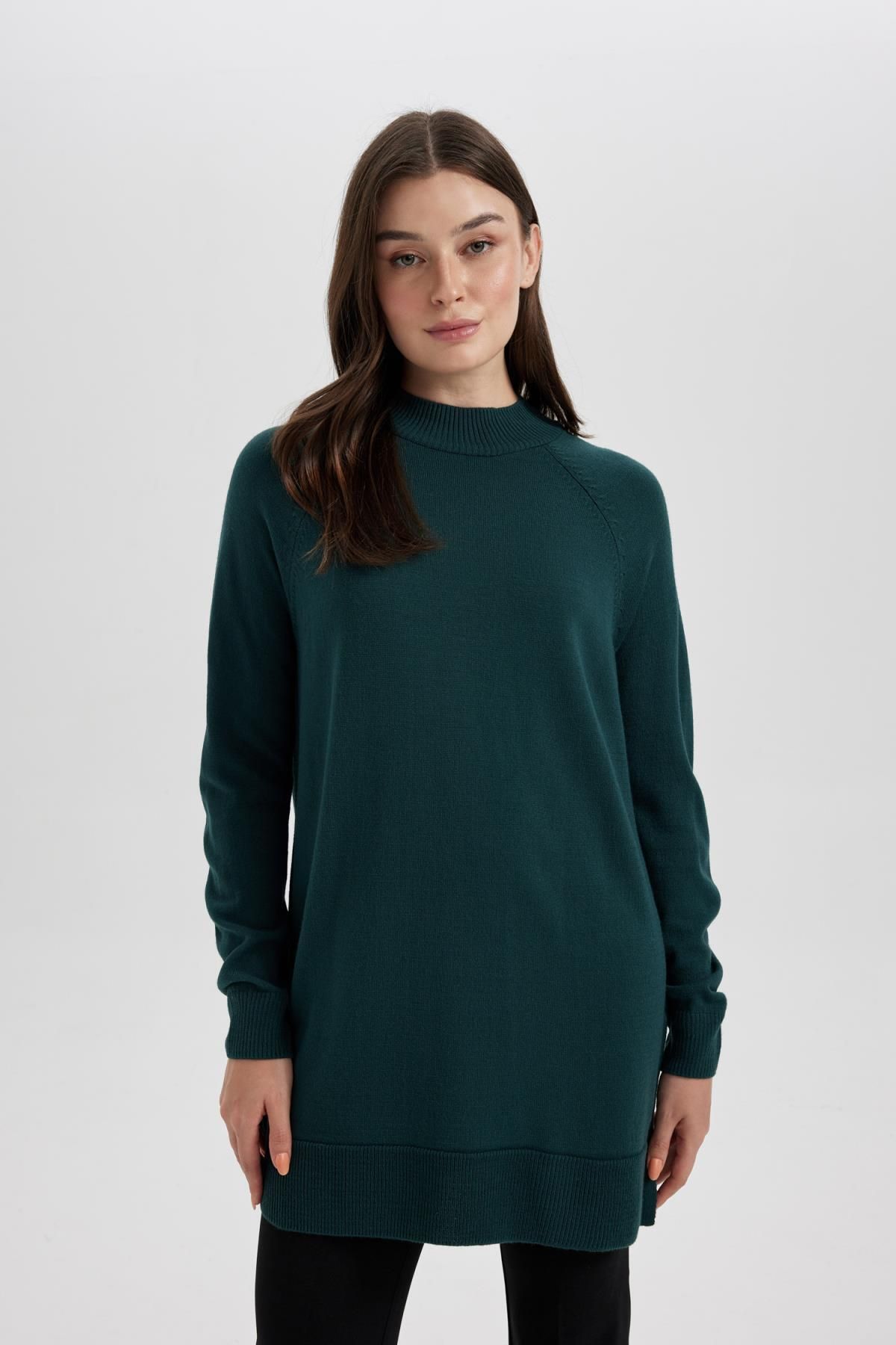 Long sleeve sales turtleneck tunic