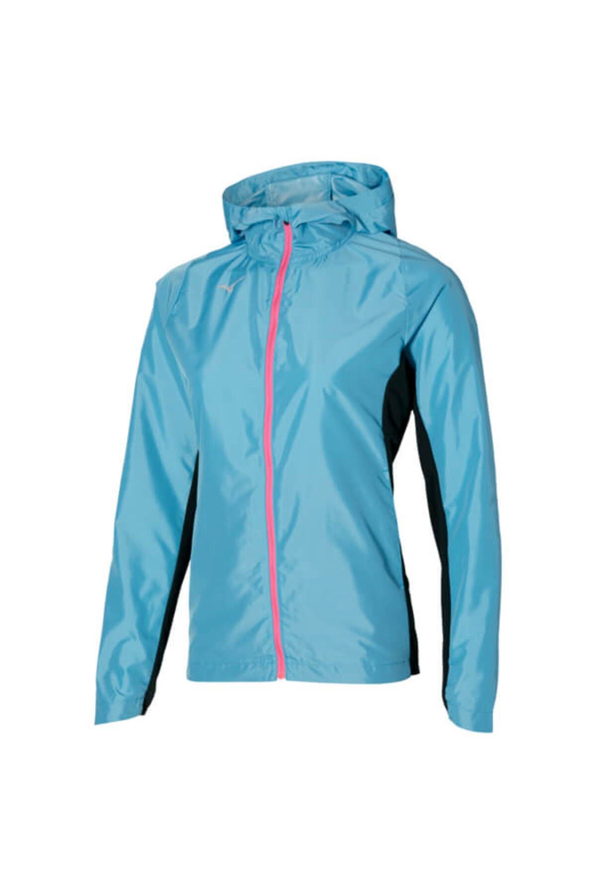 Mizuno Alpha Jacket Женский плащ синий J2GEA20129