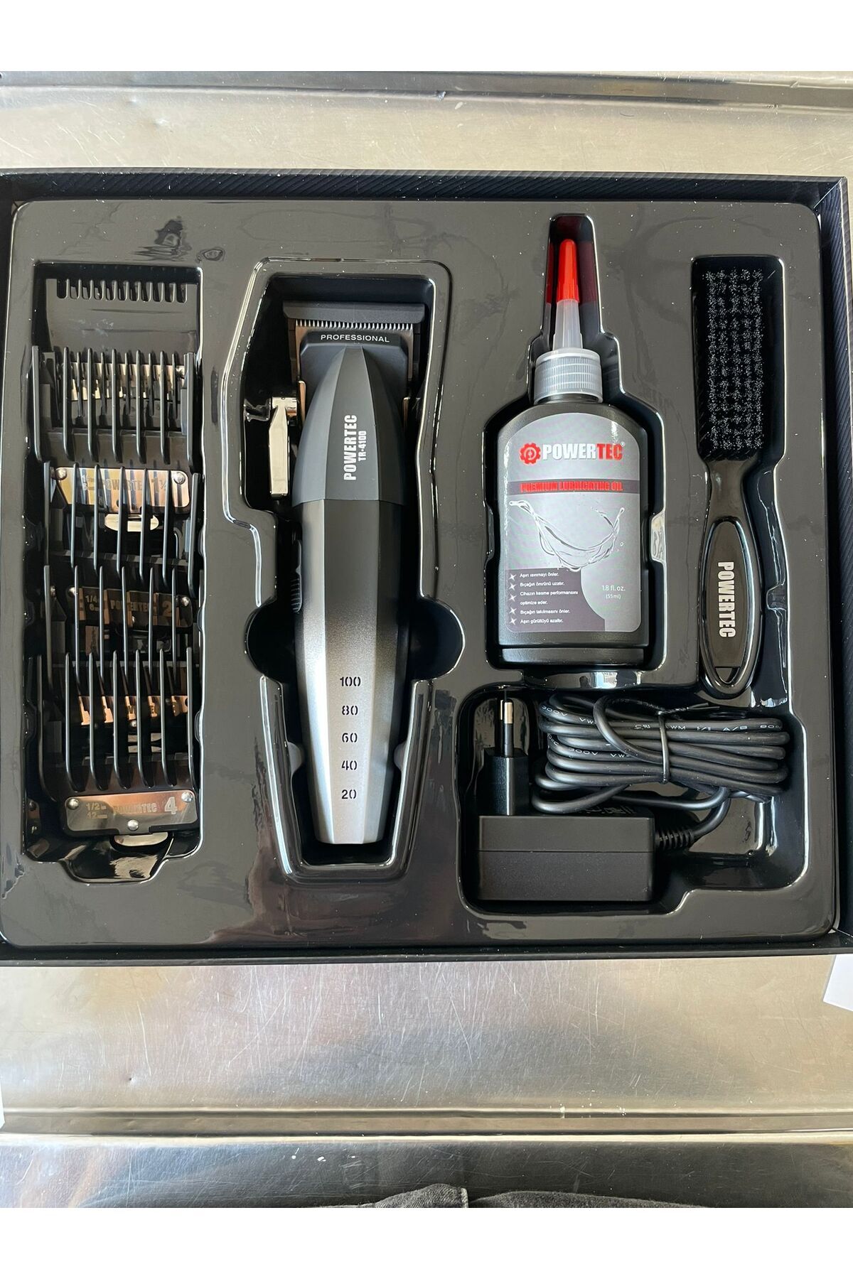 TRAŞ MAKİNESİ POWERTEC TR 4100