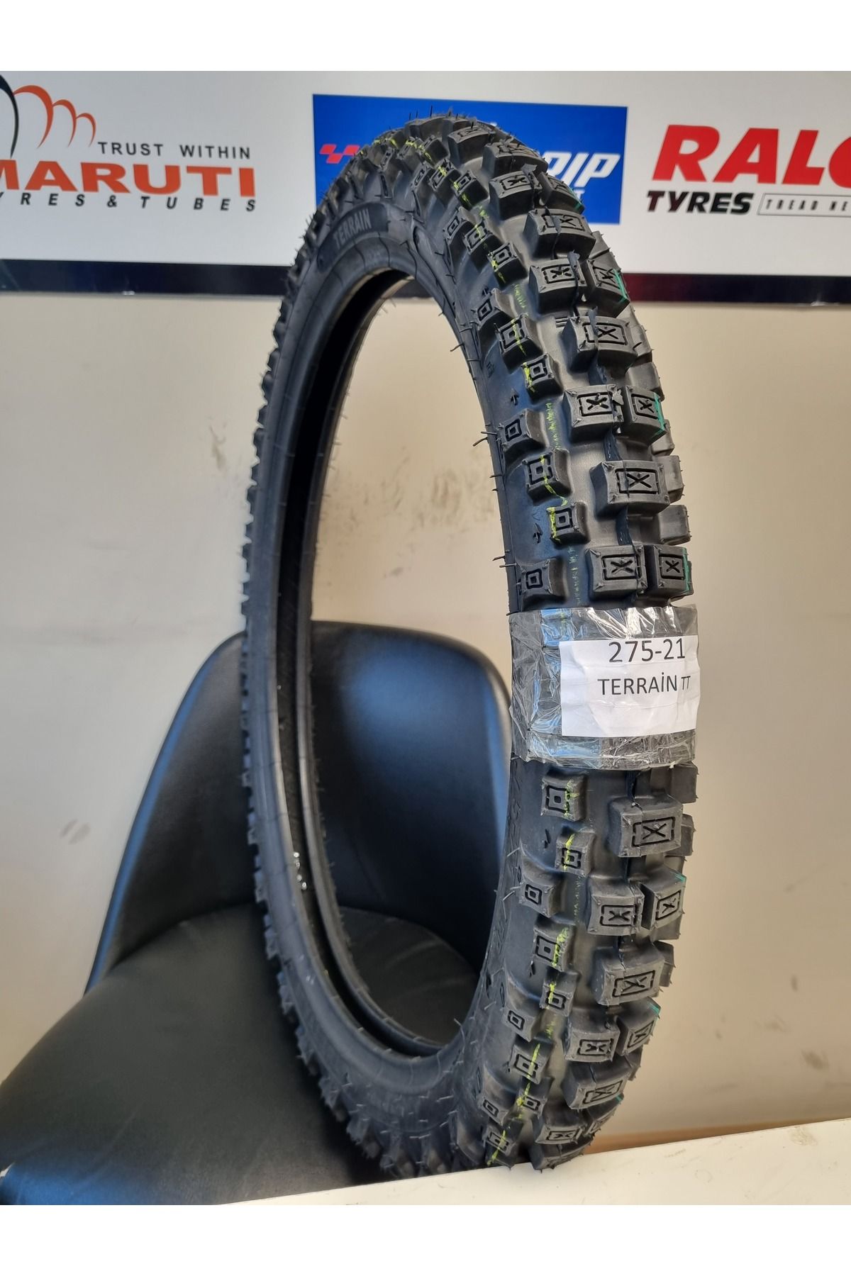 TDT TYRES 275-21 TT (TUBETYPE - İÇ LASTİKLİ TİP) MOTOSİKLET LASTİĞİ TERRAİN