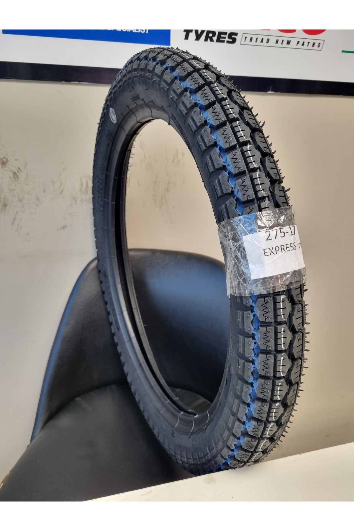 TDT TYRES 275-17 TT (TUBETYPE - İÇ LASTİKLİ TİP) MOTOSİKLET LASTİĞİ EXPRESS