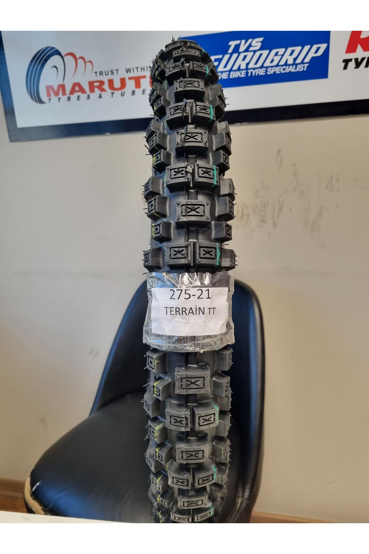 TDT TYRES 275-21 TT (TUBETYPE - İÇ LASTİKLİ TİP) MOTOSİKLET LASTİĞİ TERRAİN