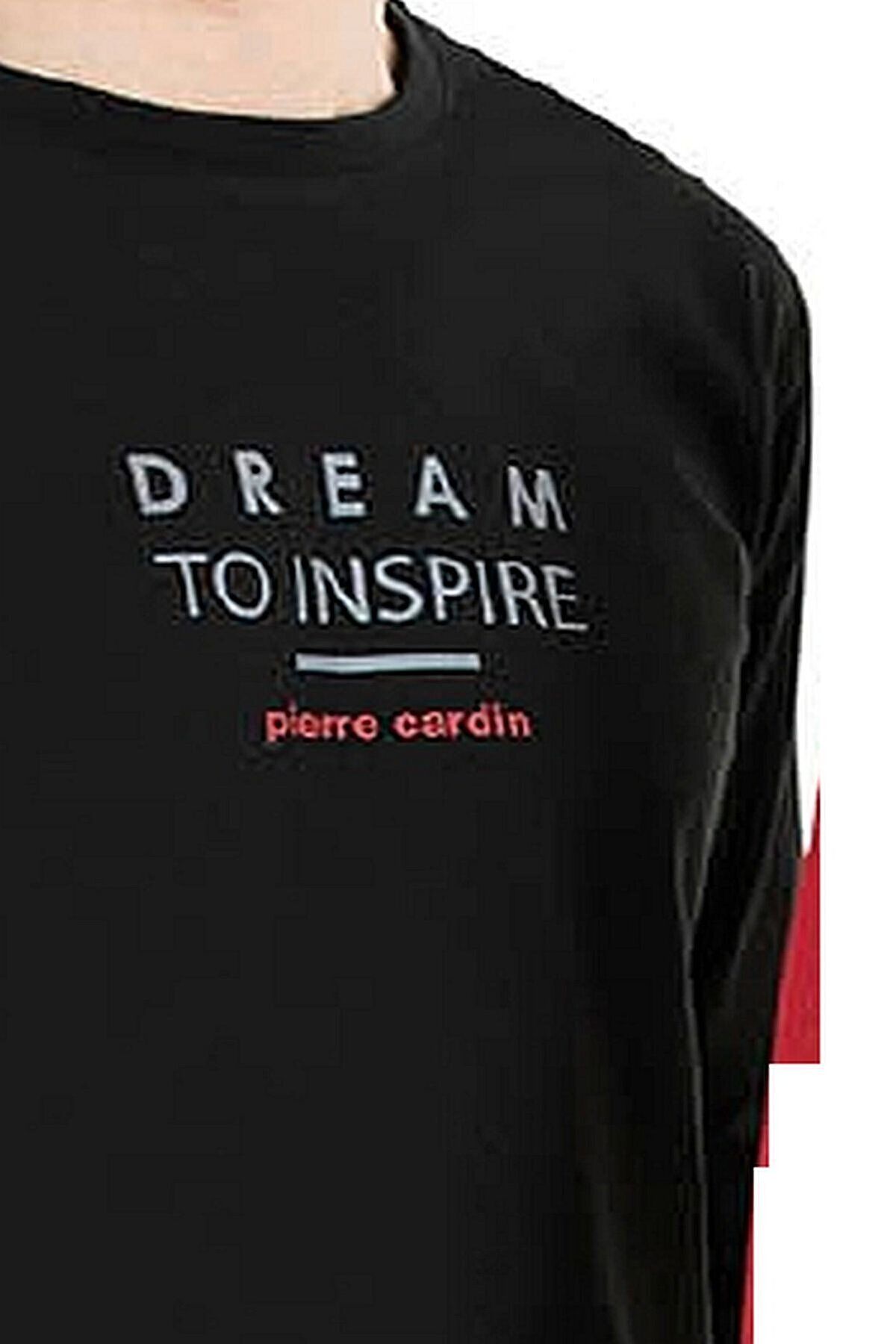 ست پیژامه چند رنگ مردانه لباس خواب مشکی مجوزدار Pierre Cardin
