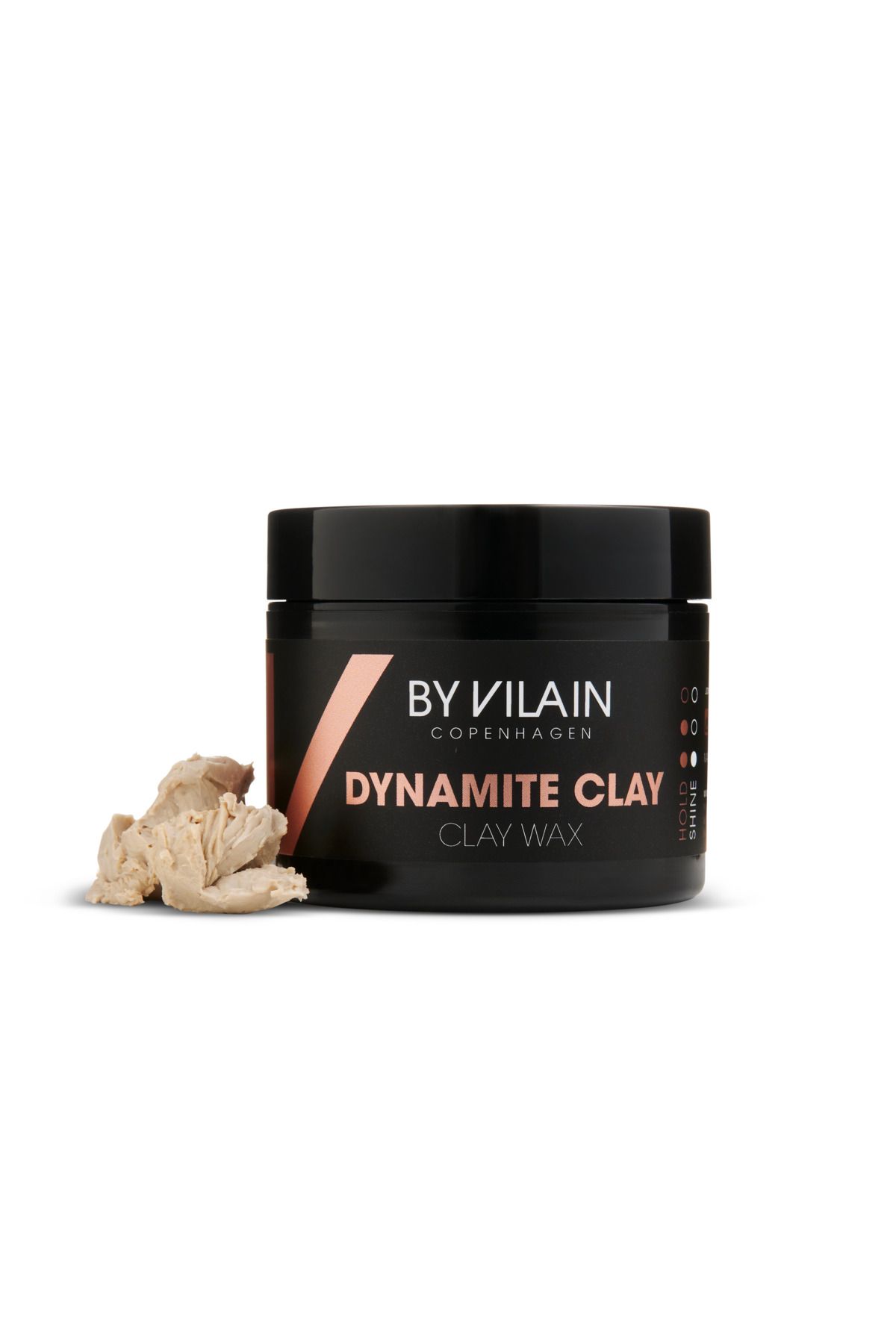 موم خاک رس براق طبیعی داینامیت Strong Holding 65ml By Vilain