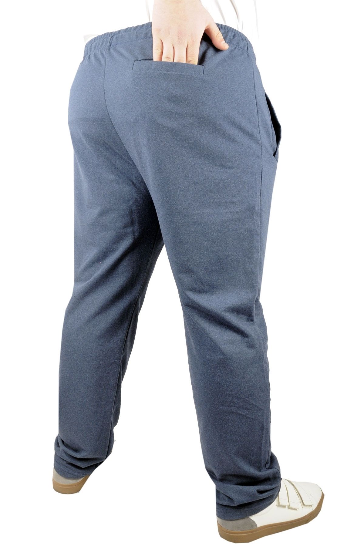 ModeXL-Mode Xl Large Size Men's Tracksuit Bottoms Recycle 2 Ip B11106 Indigo 3