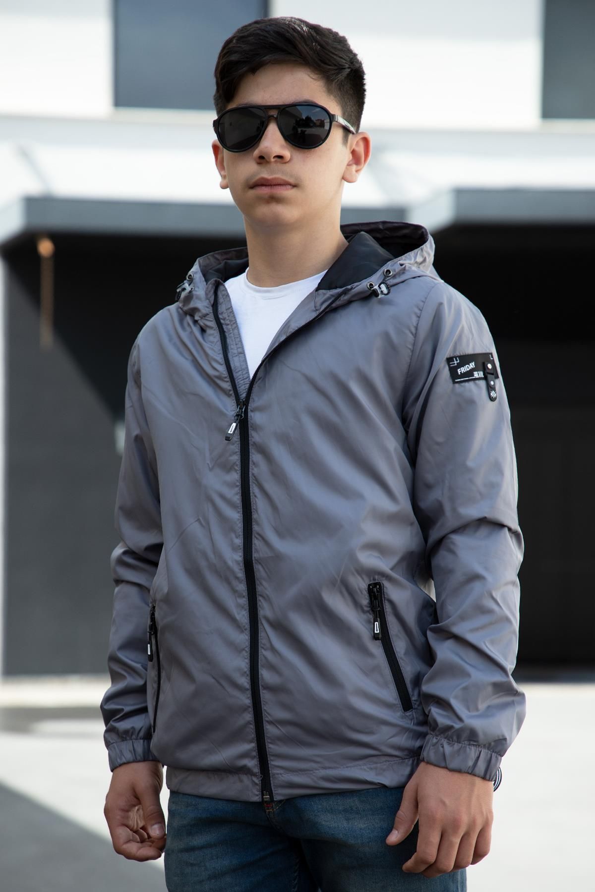 Boys waterproof jacket age 14 store