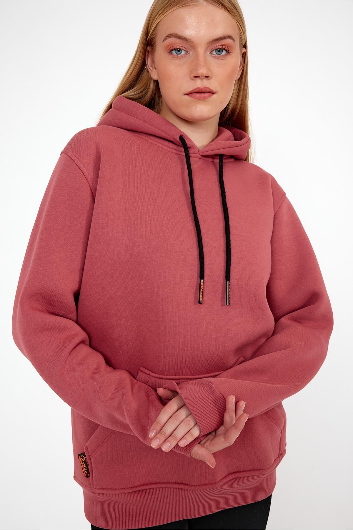 Rose colored sweatshirt deals