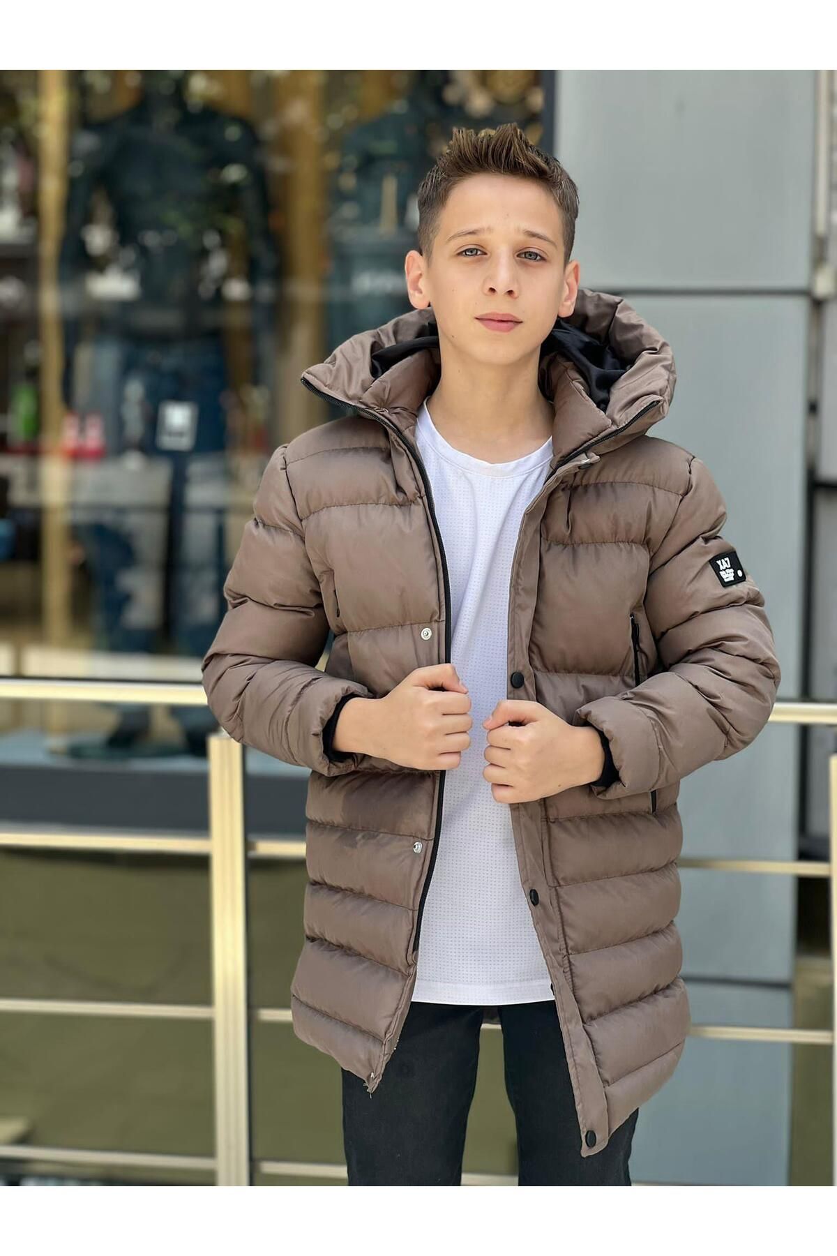 Pina Kids Boy s Long Puffer Coat