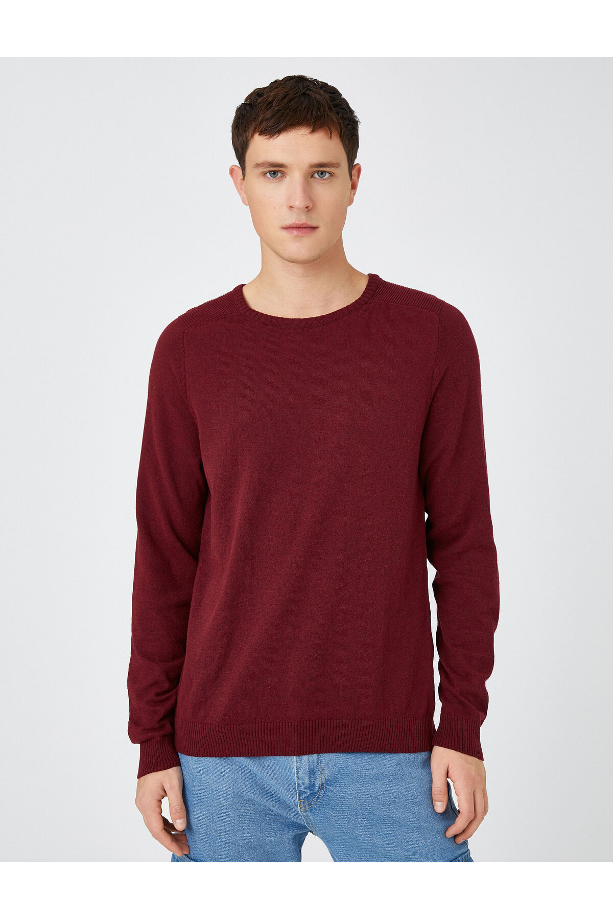 بافت و پلیور مردانه برند کوتون Koton اصل 3WAM70013HT - تصویر 3